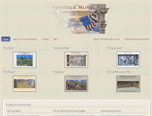 Tablet Screenshot of heritagemurals.org